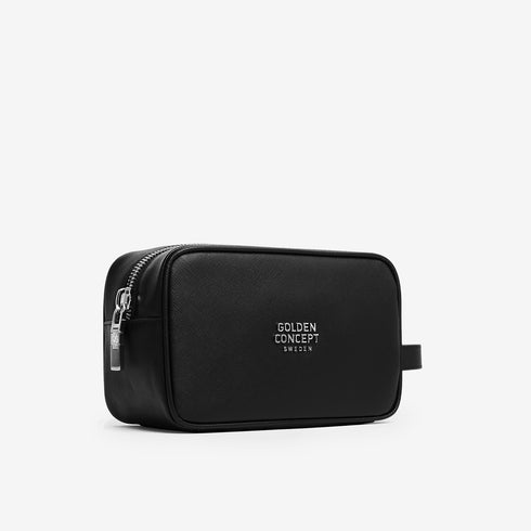 Toiletry Bag / Croco Embossed - Small